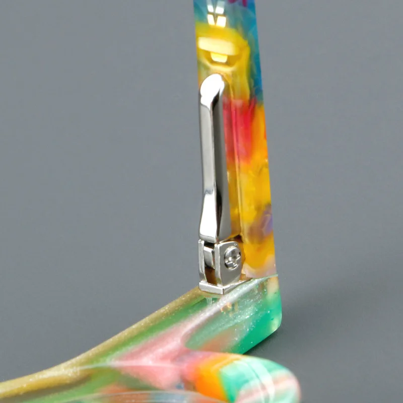 Модные очки в радужной ацетатной оправе персонализированные трендовые ретро по