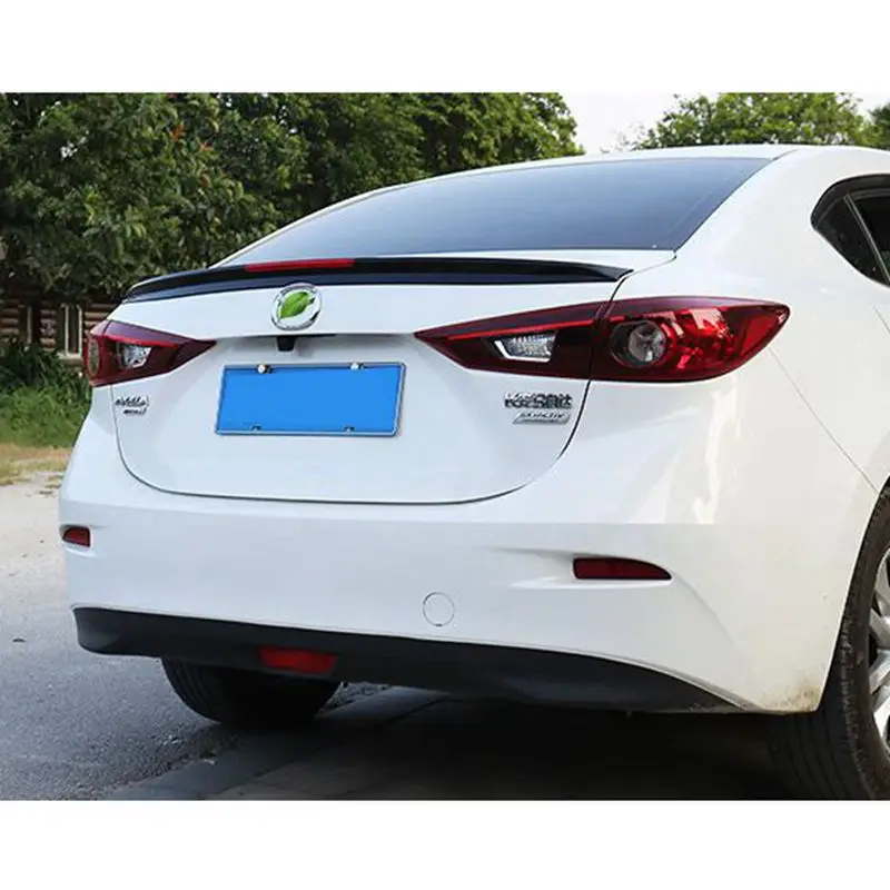 Горячий АБС-пластик неокрашенный цвет грунтовки спойлер на заднее крыло