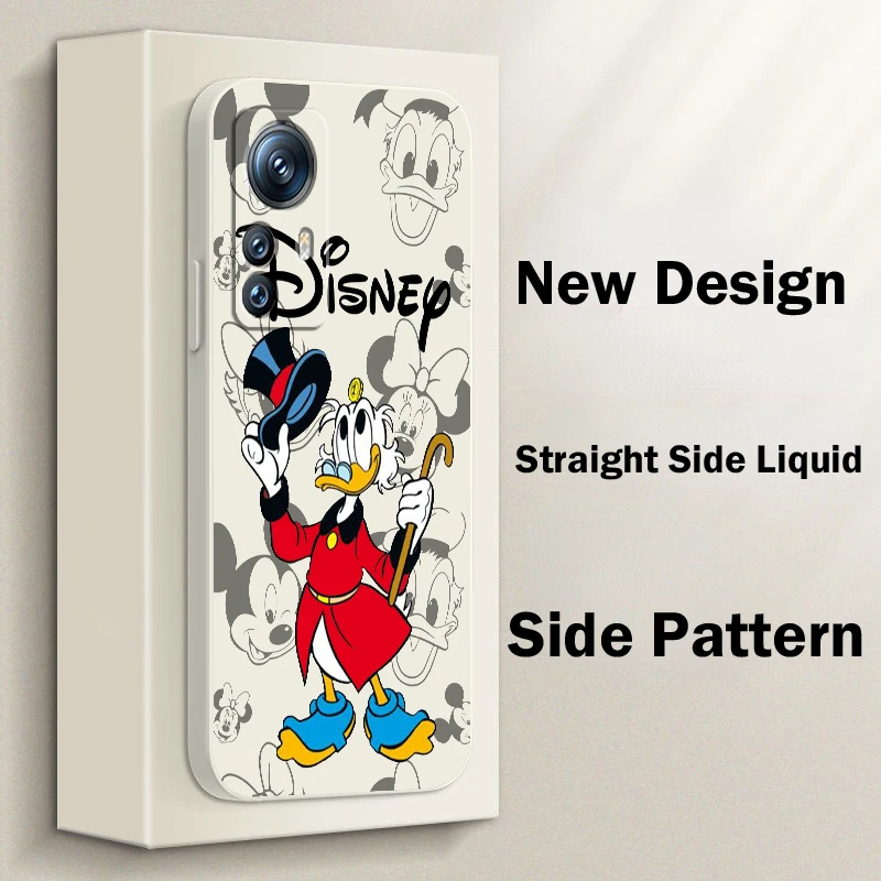 

Scrooge McDuck Cool Liquid Rope Phone Case For Xiaomi 13 12T 12S 12 11 Ultra 11T 10T 9 Pro Lite 5G Cover Shell Capa Coque Core