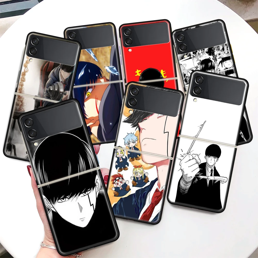 Чехол для телефона Mashle Magic And Muscle чехол Samsung Galaxy Z Flip 4 3 5 дюймов черный Жесткий ZFlip