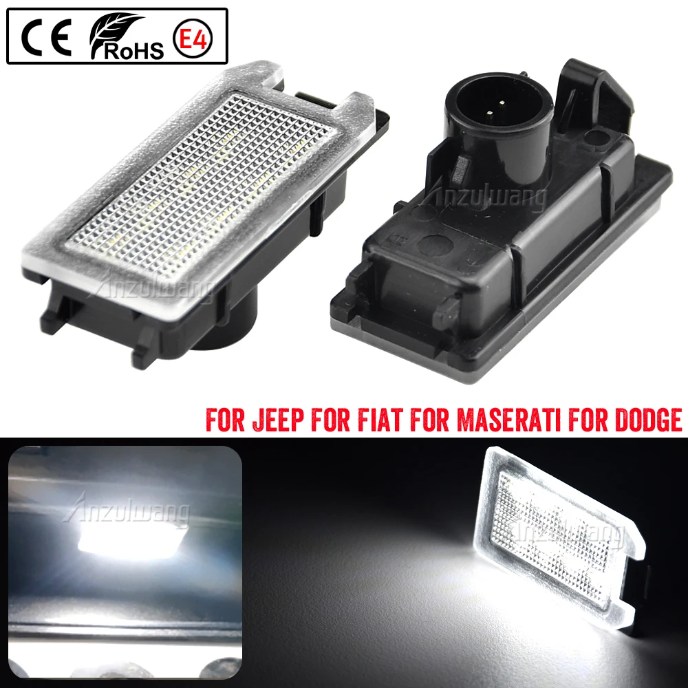 2X задний фонарь для номерного знака автомобиля Jeep Grand Cherokee 14-20 Compass Patriot 14-17 Dodge Viper