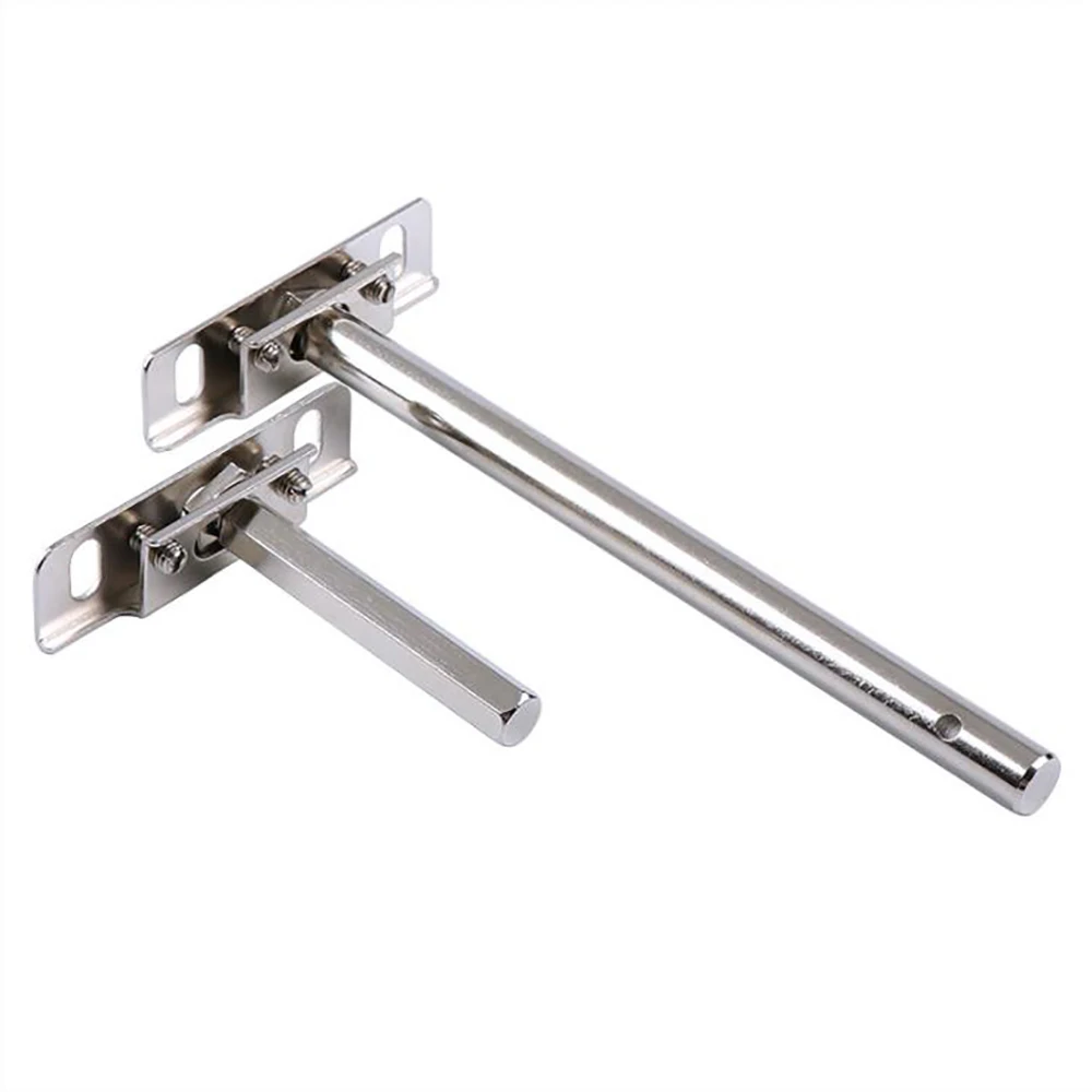 2 шт. сделай сам невидимые плавающие кронштейны для полки регулируемые скобка