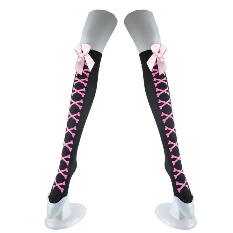 

Stockings Skull Skull High Quality Material High Quality Fine Workmanship Easy To Clean Party Party Supplies Halloween Socks