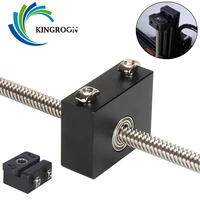 kingroon z axis screw holder 8mm lead screw top mount for cr 10cr 10s ender 3ender 3pro metal z rod bearing holder 3d printer