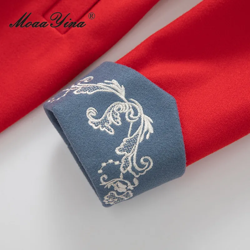 2024 роскошное брендовое винтажное пальто высокого качества женское однобортное с