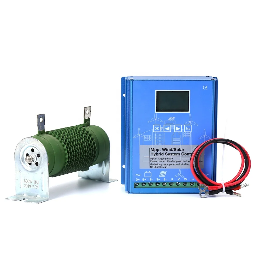 

1000W Wind 600W Solar Wind Generators 12V/24V Auto High Efficiency MPPT Solar Wind Hybrid System Charge Controller