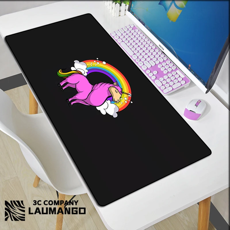 

Large Mouse Pad Anime Cute Cartoon Unicorn Mousepad Xxl Gamer Keyboard Gaming Accessories Pc Mouse Mats Desk Extended Carpet