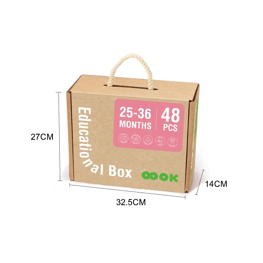 Ранняя образовательная коробка деревянная для познания цвета сортировщик форм