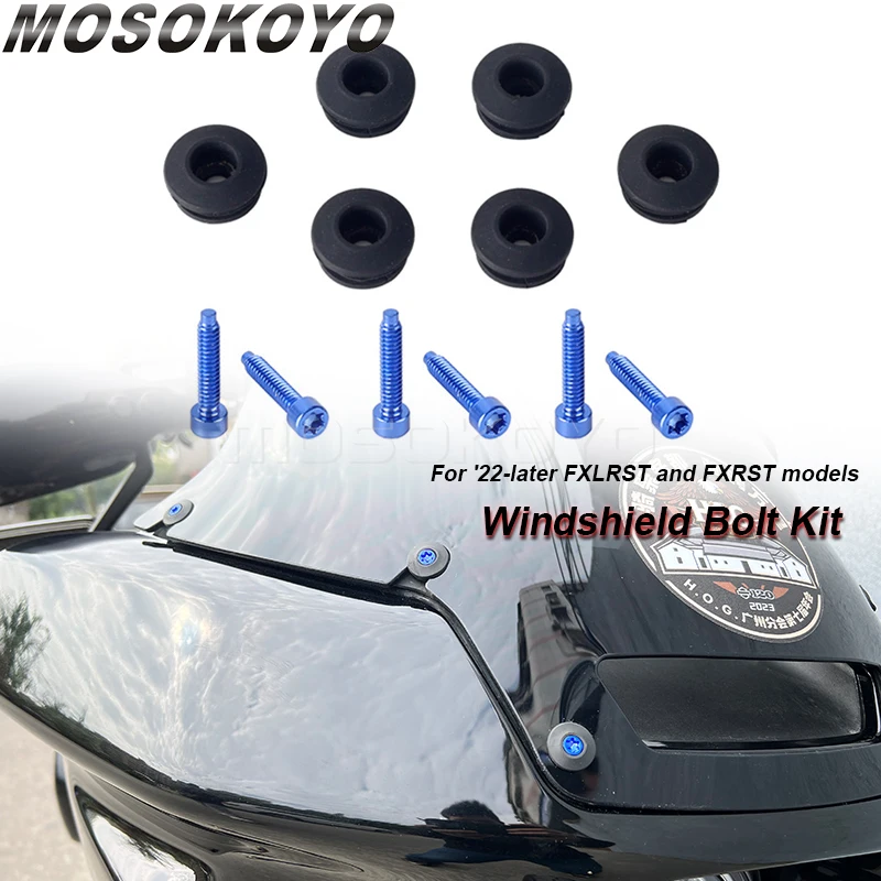 Обтекатели для лобового стекла мотоцикла Harley Softail Low Rider ST FXLRST FXRST 117 экипаж