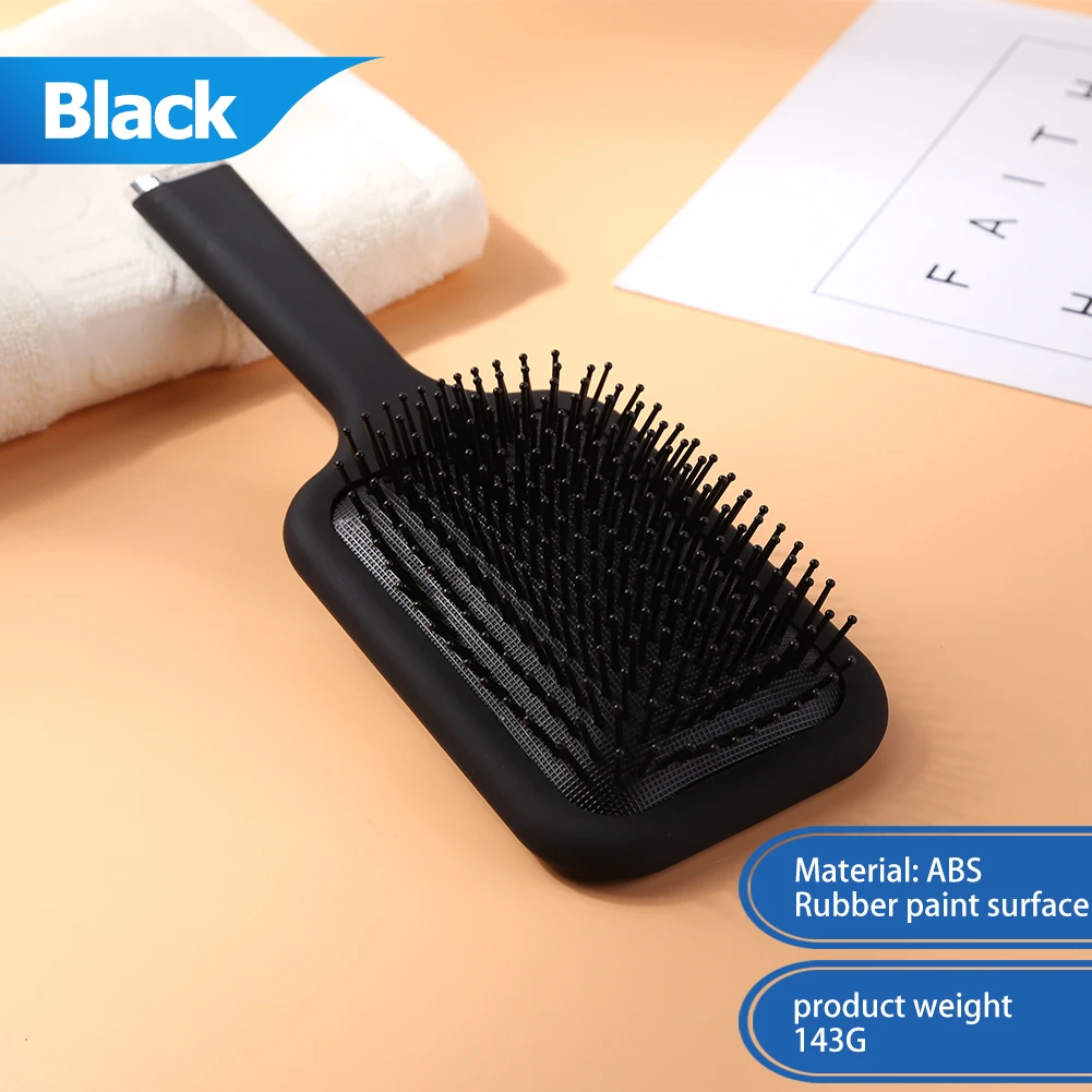 

Black Pro Hair Brush Hair Air Cushion Comb Massage Comb Hairbrush Hairdressing Beauty Tool Brosse à cheveux Cepillo de pelo