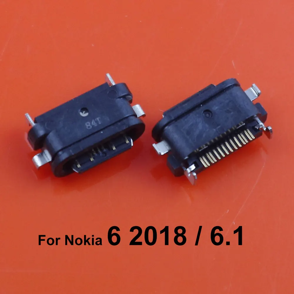 JCD 5 шт. для Nokia 1 6 7 8 Plus 3 2 X5 X6 X7 USB-разъем зарядного устройства