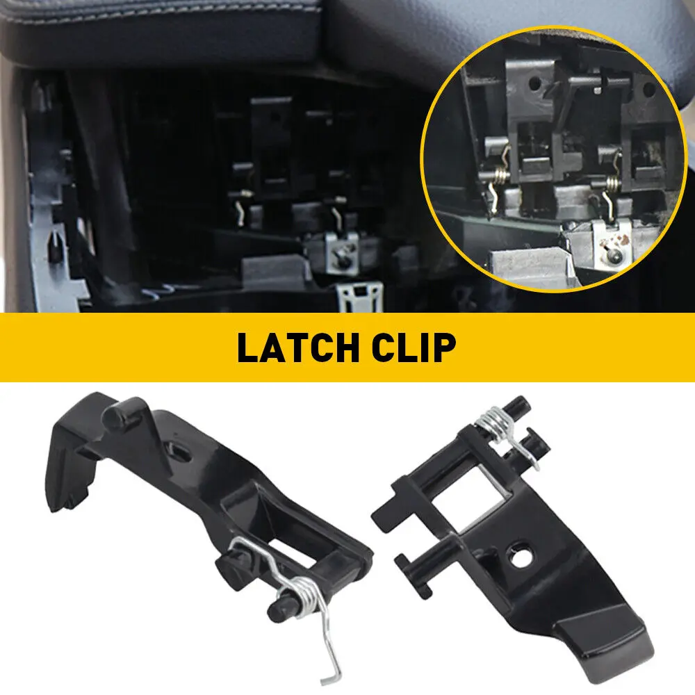 

Armrest Latch Clip Lid Lock Center Console 1 Pair For Mercedes-Benz W166 ML 2012-2015