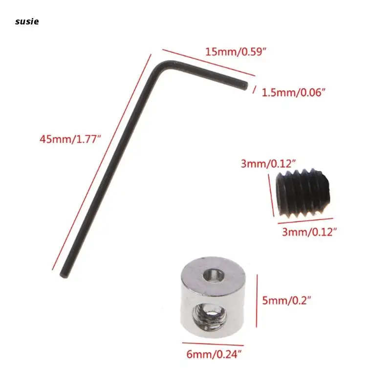 

X7YA Brooch Card Special Screw Wrench Badge Accessories Clutch Interface Bundles