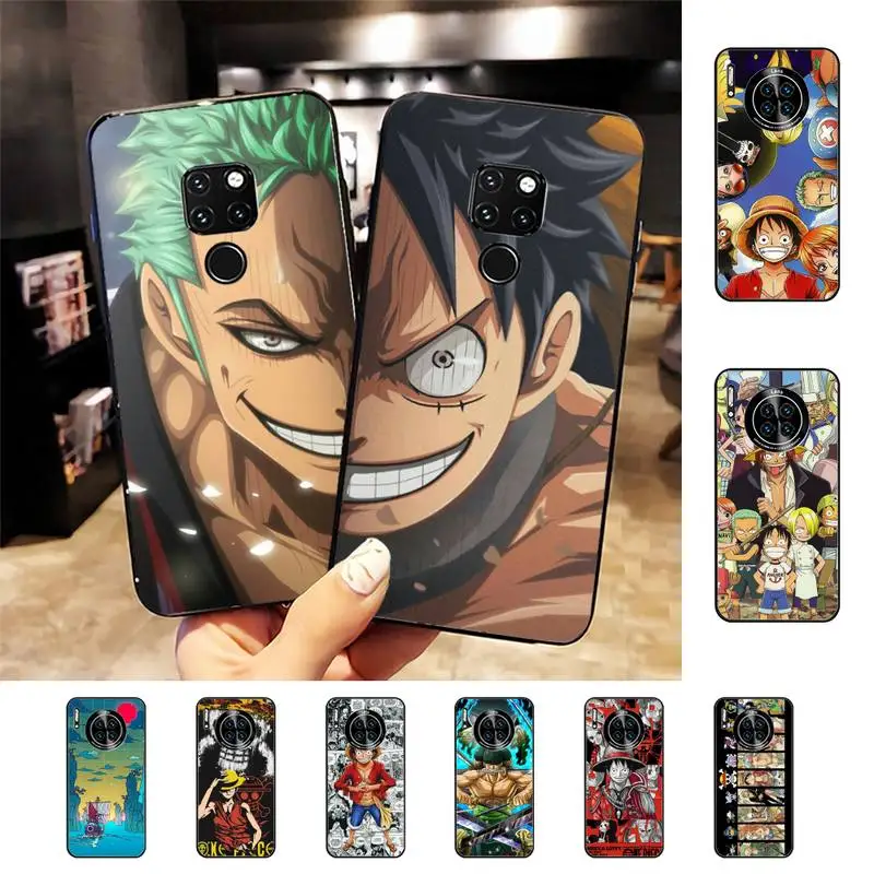 

Japan Anime O-One-P-Pieces Phone Case for Huawei Mate 20 10 9 40 30 lite pro X Nova 2 3i 7se