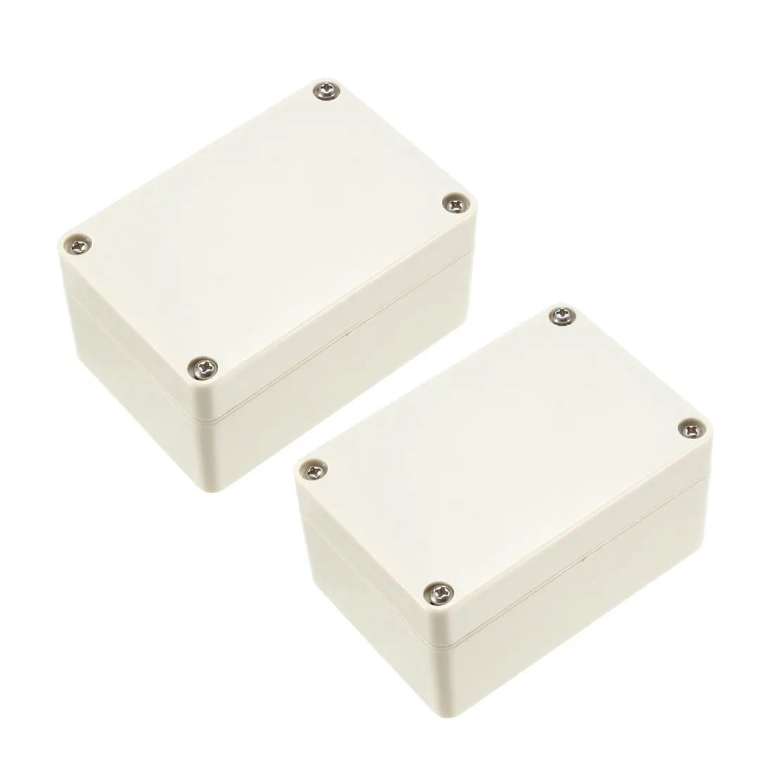 

2pcs 100x68x50mm Plastic ABS Junction Box Electronic Waterproof IP65 Sealed DIY Junction Box Enclosure Project Instrument Case