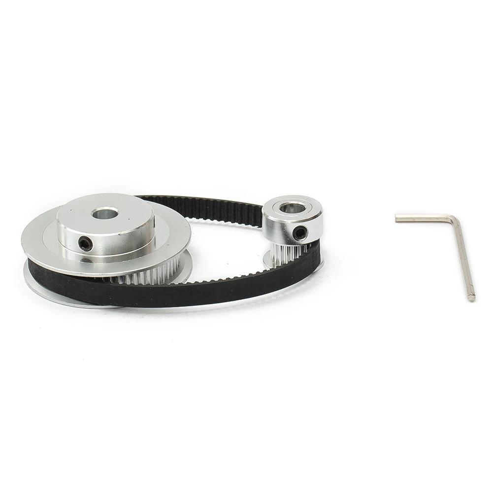 

Aluminum timing belt with stable structure and excellent performance for gear hobbing machines and drilling machines