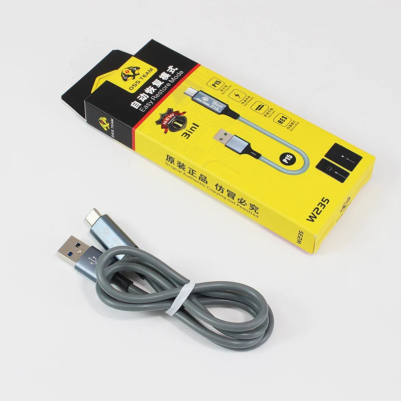 Кабель автоматического восстановления OSS P15 для iPhone iPad простое подключение к