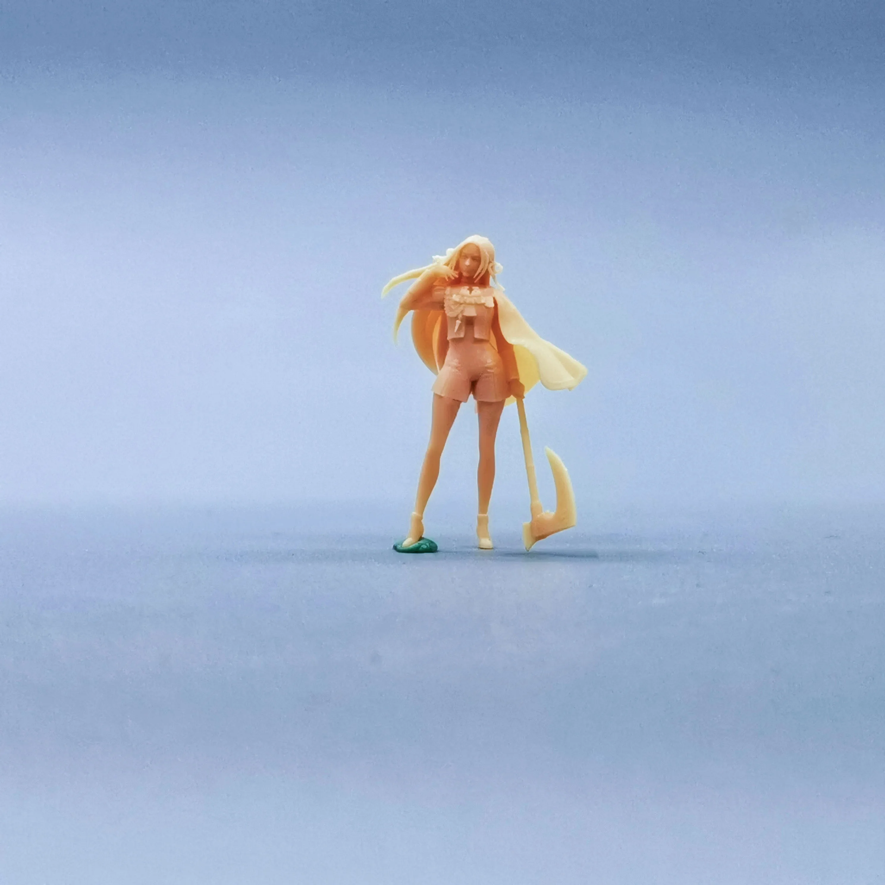 1/64 1/43 фигурки масштабная модель из смолы эмблема огня Адель неокрашенные