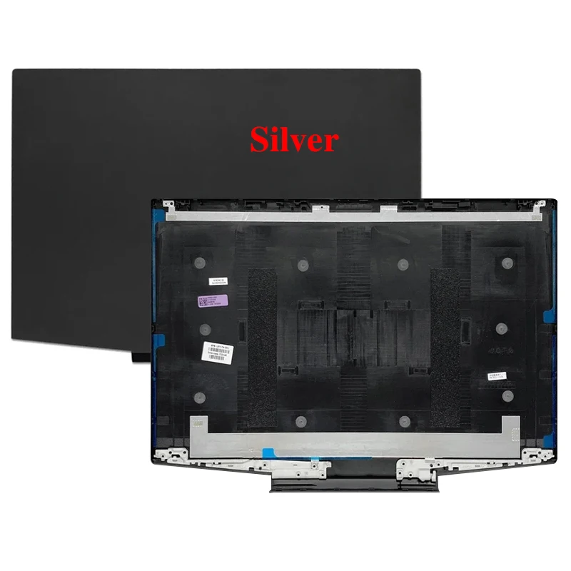 Фото Для ноутбука HP Pavilion 15-DK 15-DK0134TX: НОВЫЕ серебристо-зелено-фиолетовые аксессуары для ноутбуков – задняя крышка ЖК-экрана, передняя рамка, петли. №2
