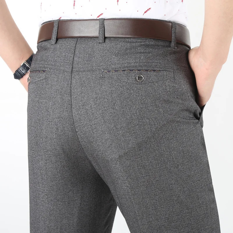 

2023 Men's Summer Thin Casual Pants Business Loose Trousers