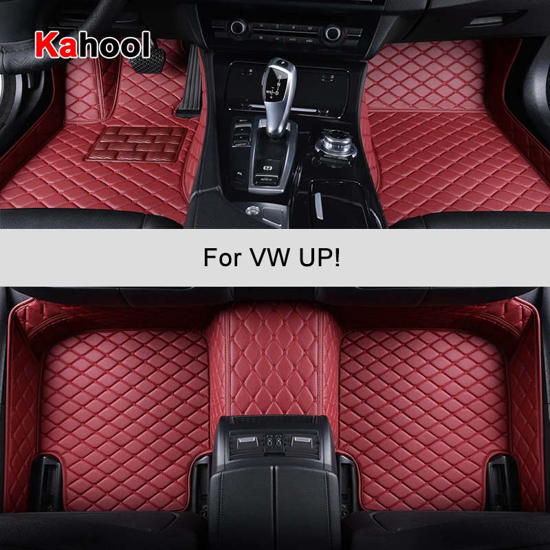 

Автомобильные коврики KAHOOL под заказ для VW UP! Автомобильные аксессуары ковер для ног