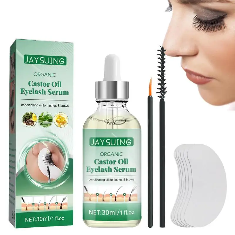 

Eyelash Growth Castor Oil 30ml Eyelash Care Growth Essence For Eyelash Nourishing Gentle Moisturizing Eyelash Enhancer Makeup