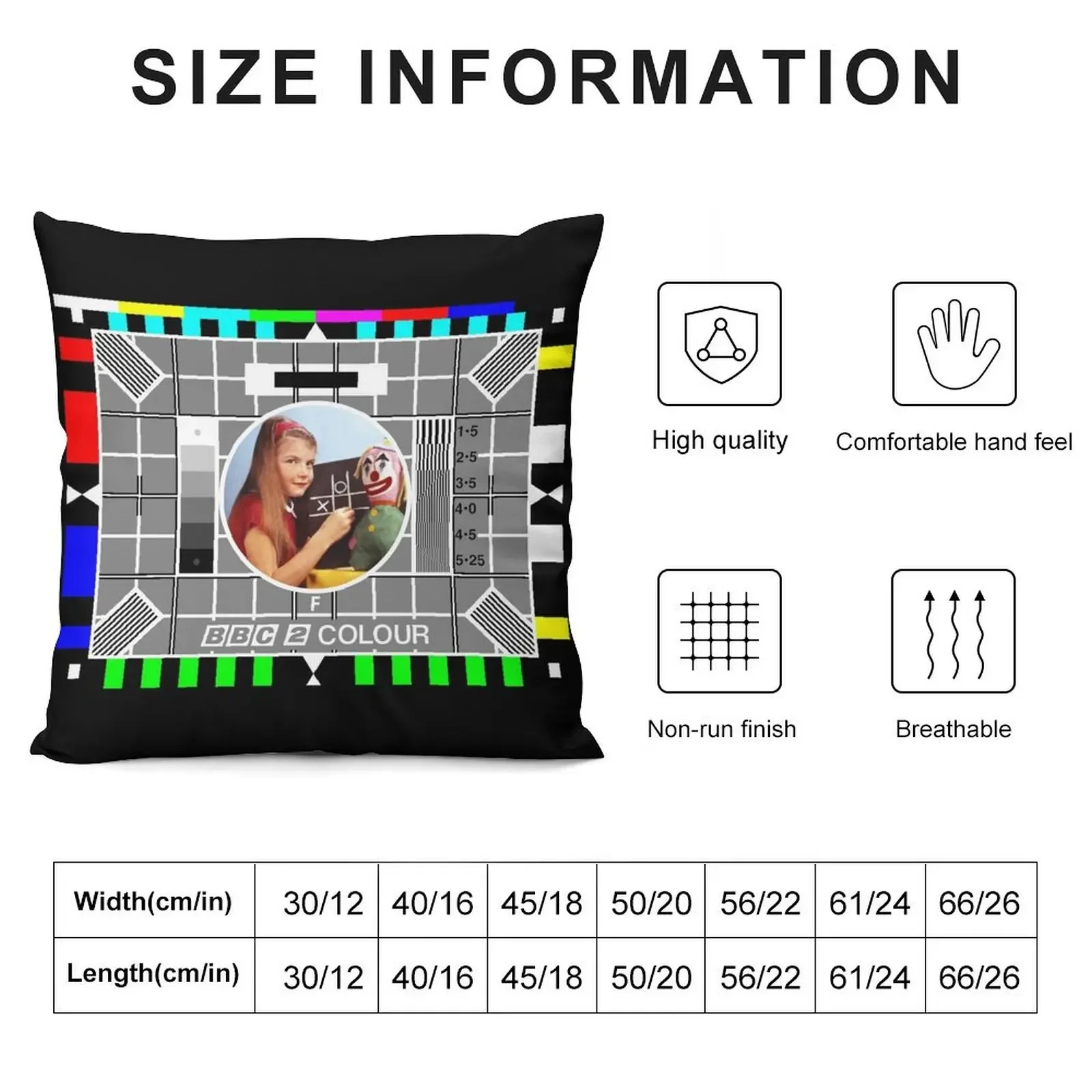 Beebthings Testcard F Декоративная подушка наволочка роскошные декоративные диванные