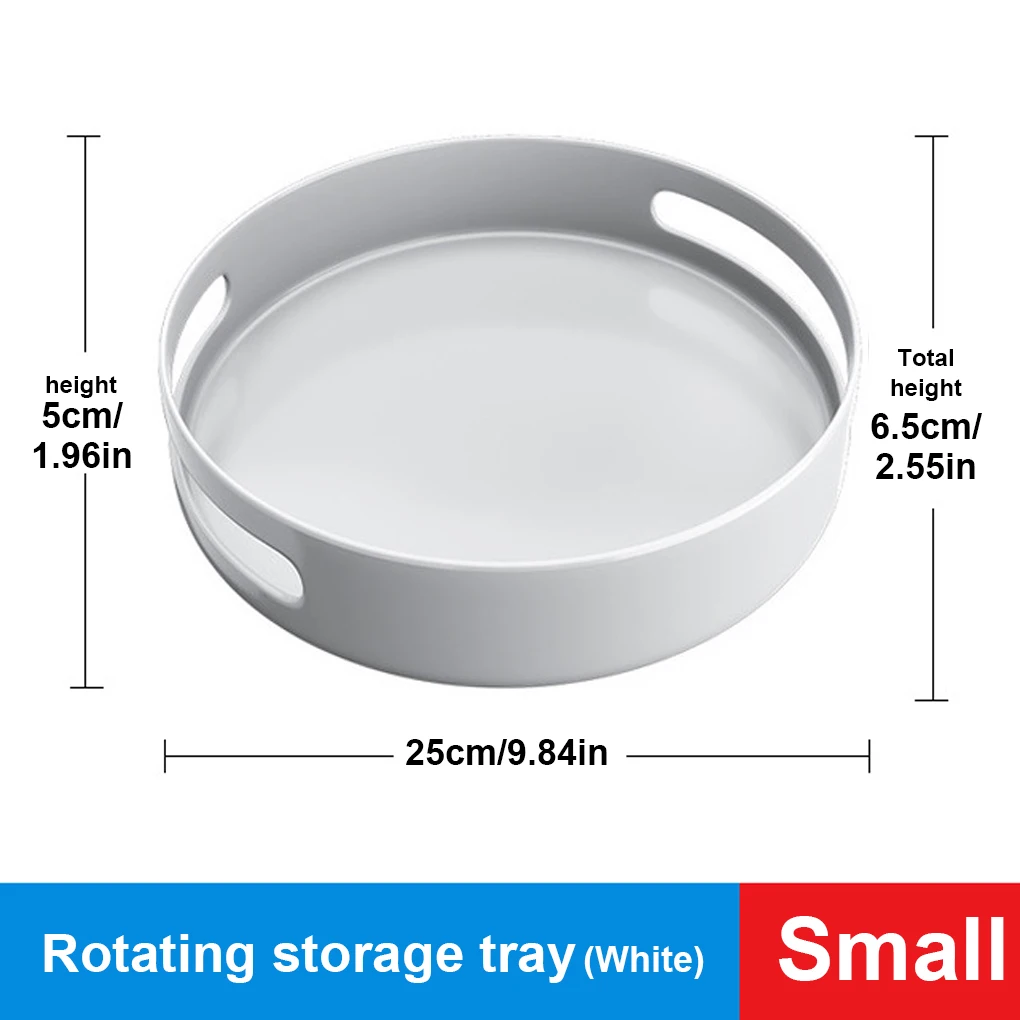 

Вращающаяся на 360 градусов стойка для специй, напитков, поворотная полка, нескользящий органайзер, поднос для столовой, кухни, гаджета, Розов...