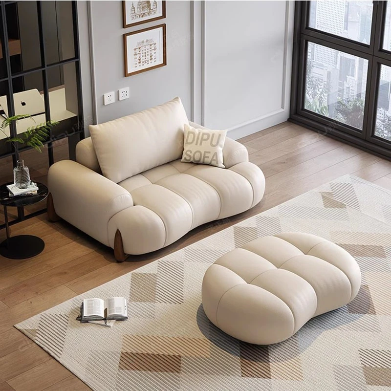 

Маленький женский Европейский диван, милый облачный шезлонг, диван в скандинавском стиле, индивидуальный белый диван, расслабляющая мебель для салона, домашняя мебель