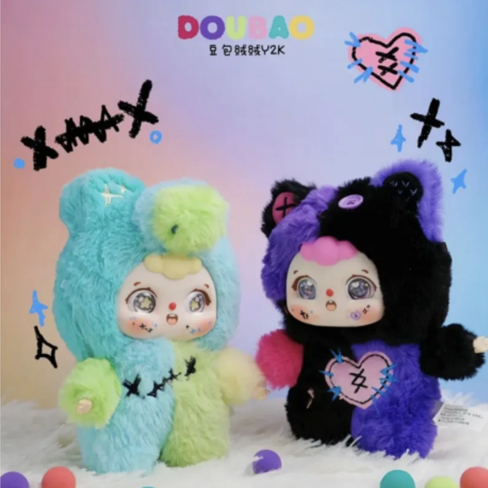 DOUBAO V4 Y2K серия плюшевая глухая коробка подвижный окуляр кукла сумка кулон куклы