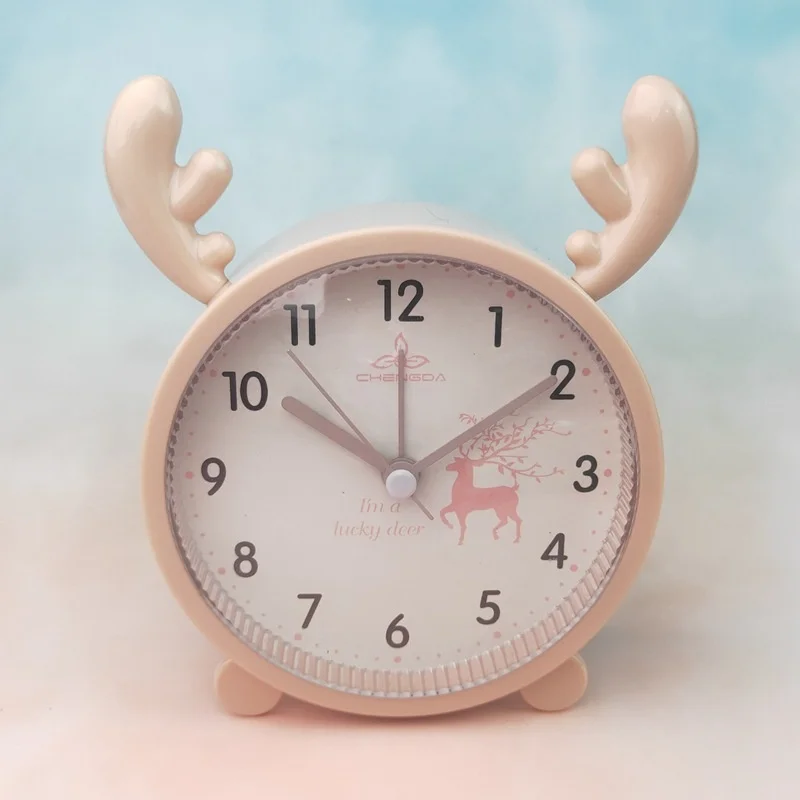 

Cartoon Alarm Clock Children's Creative Dinosaur Cute Electronics Clock Wake Up Bedside Table Watch Simple Digital Alarm Clock