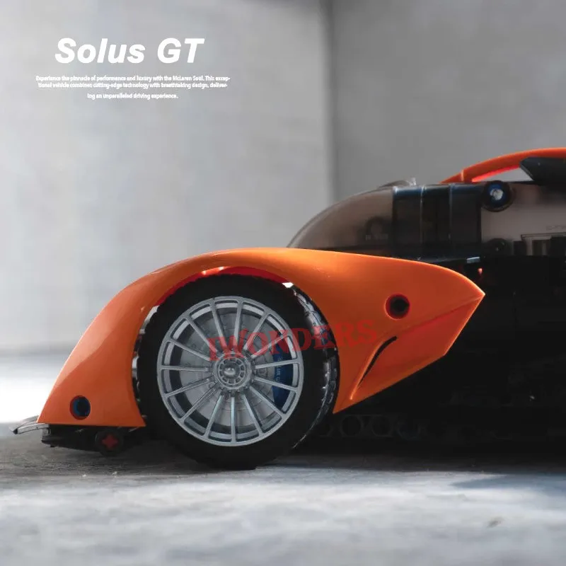 1:14 Solus GT Hyper Speed автомобильные строительные блоки технические 817 шт. собрать