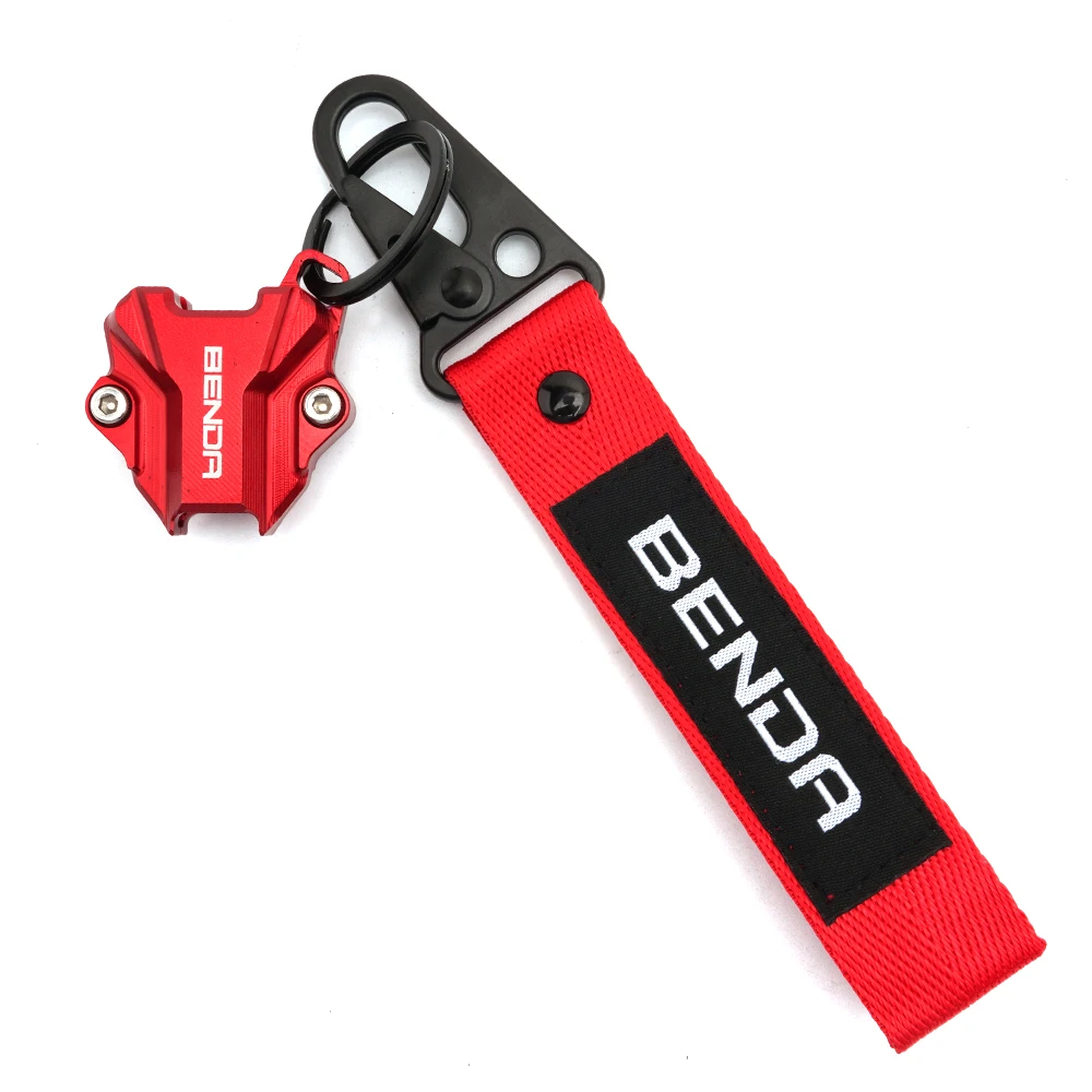 Для BENDA Chinchilla 350 500 Rock 250 Napoleon 250 аксессуары для мотоциклов с ЧПУ чехол для ключей защитный чехол и брелок с вышивкой кольцо