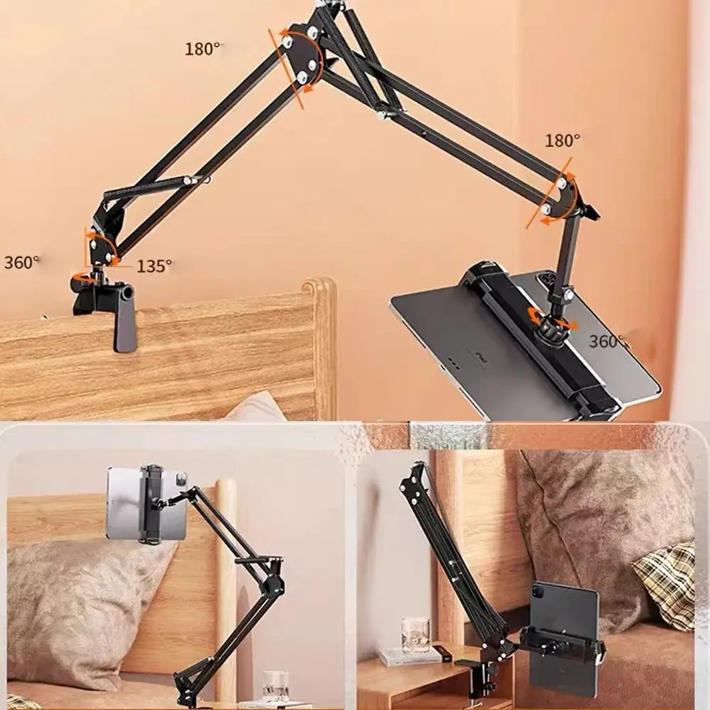 

Fixed Clip Fittings Base Hose Desktop Bedside Clamp Tablet Holder Cantilever Light Holder Desk Lamp Clip Bracket Clamp