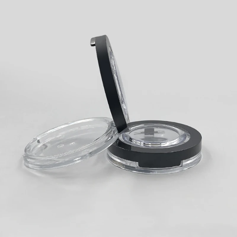 1 шт. прозрачная упаковочная коробка для пигментов тени век пустой диск образец