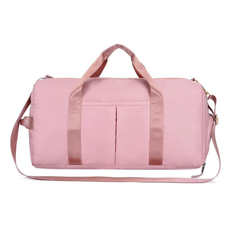 Large Female Travel Bag Travel Pocket Fashion Cross body Sports Travel Bag Shoe Compartment Clothing Storage Bag Shoulder Bag
