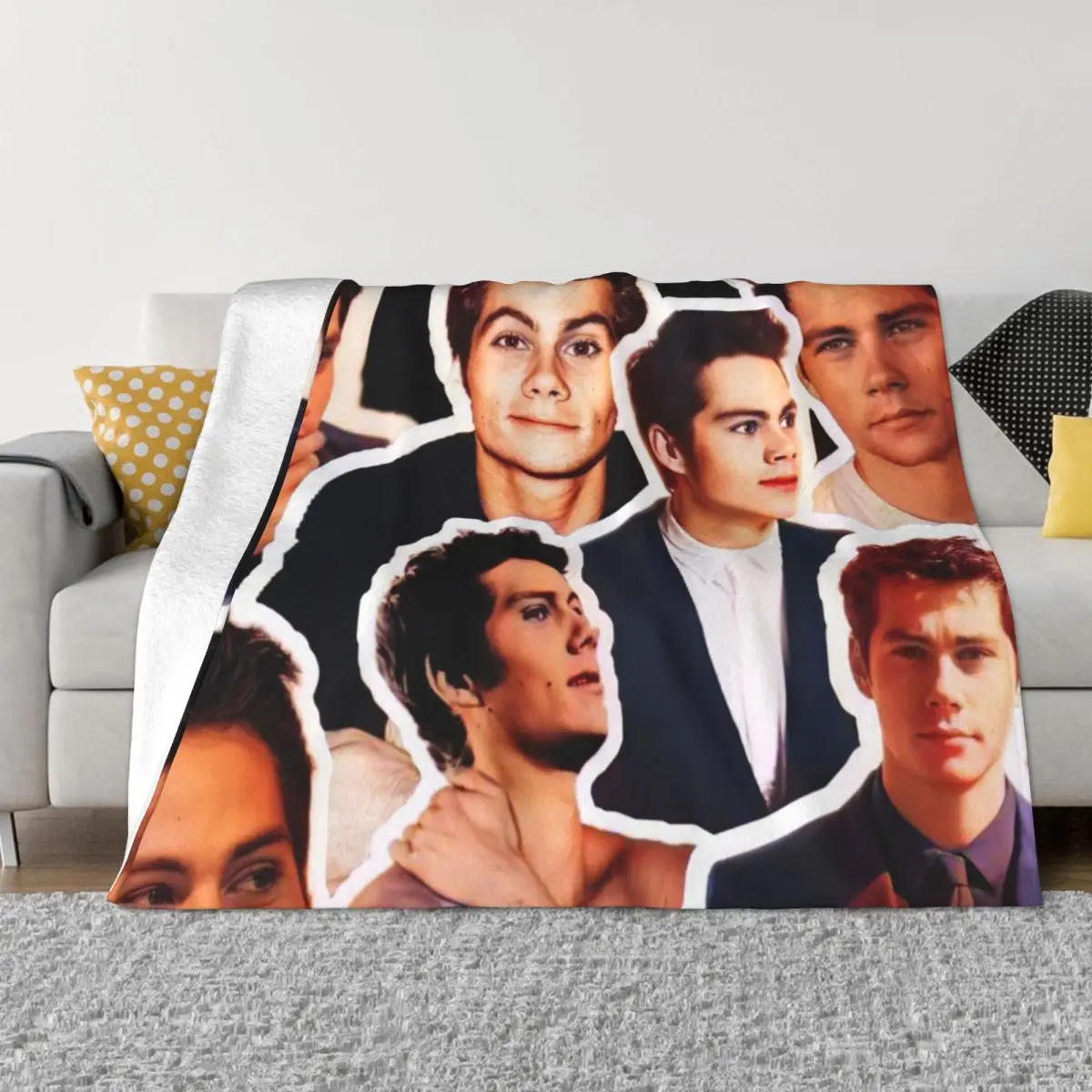 

Дилан о'брайен Hd Фланелевое Флисовое одеяло для кондиционера пушистое одеяло домашнее покрывало для дивана спальни постельное белье для де...