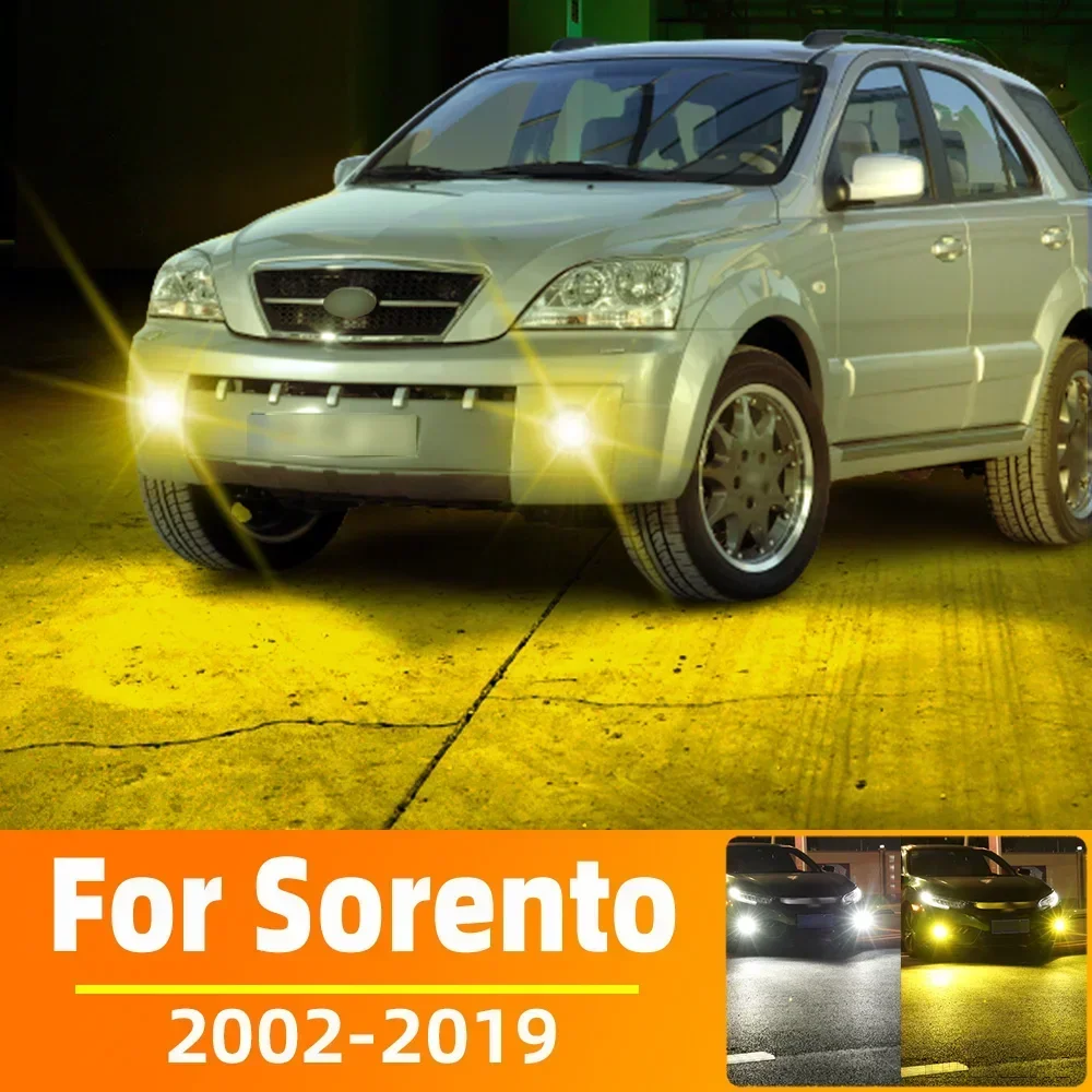 

2 шт. светодиодные противотуманные фары для Kia Sorento 1 2 3 аксессуары 2002-2019 2006 2007 2008 2009 2010 2011 2012 2013 2014 2015 2016 2017 2018