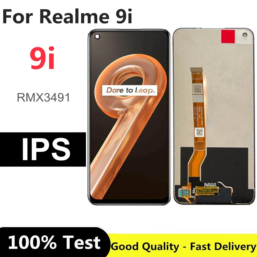 

6.6" For Oppo Realme 9i RMX3491 LCD Display Screen +Touch Panel Screen Digitizer For Realme 9i LCD