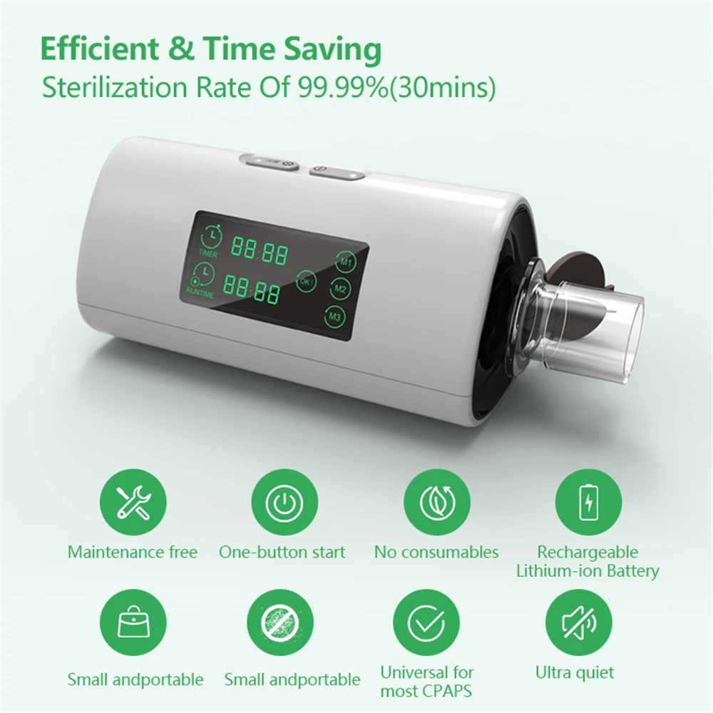 Портативный CPAP очиститель респиратор для сна воздухоочиститель озоновый