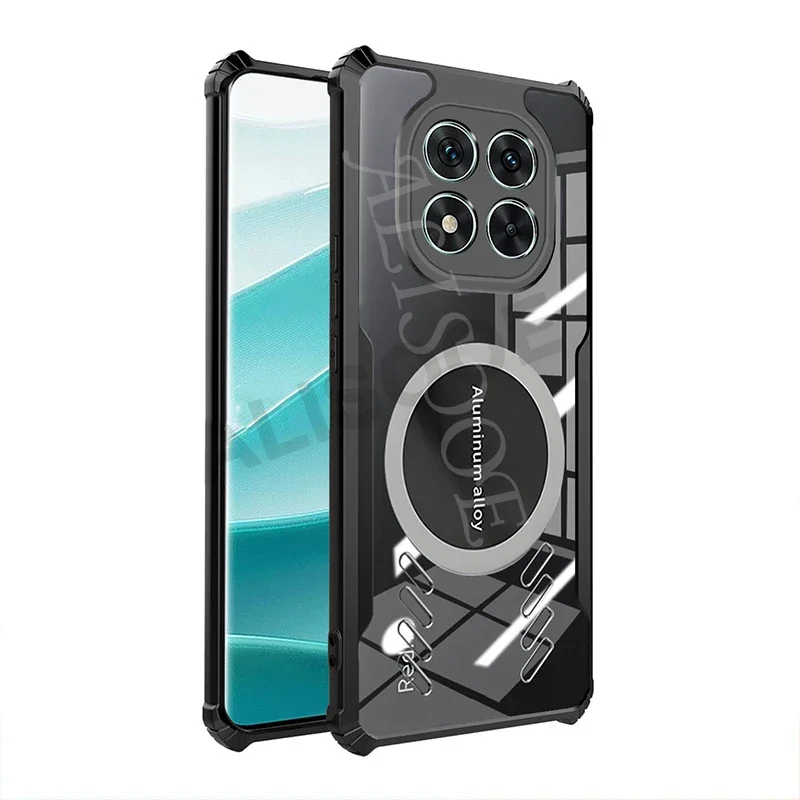 Охлаждающий прозрачный чехол для POCO X7 Xiaomi 5G защитный телефона с рассеиванием