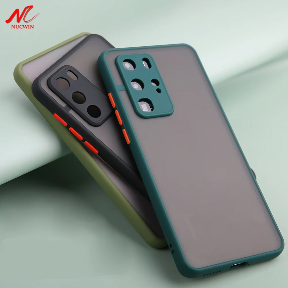 Camera Protect Transparent Case for Huawei P40 Lite P30 P20 Pro Mate 20 30 40 Nova5T Y9 Prime 2019 Honor 8X 9X X10 Honor30 Cover