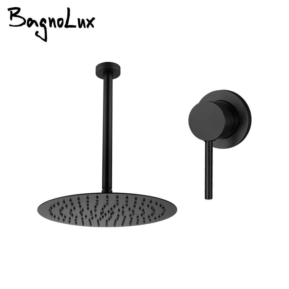 Потолочный смеситель для душа 8-дюймовый с одной ручкой 30 см