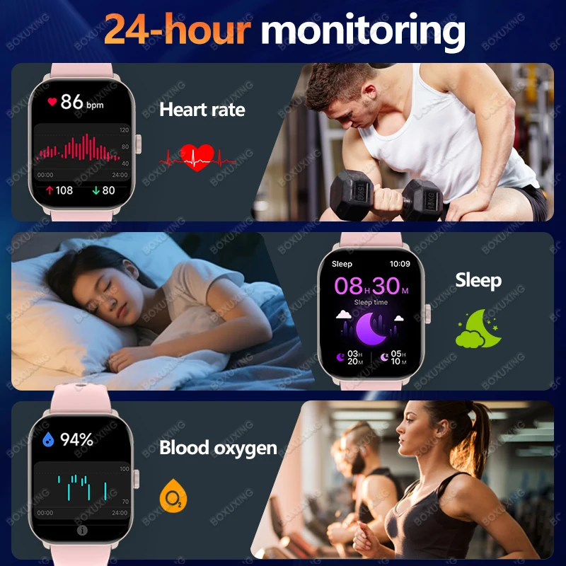 Новые смарт-часы 2026 года: Watch 5 с измерением пульса, AMOLED HD-экраном 2,01 дюйма, GPS-трекингом, водонепроницаемостью IP68 и функцией звонков по Bluetooth (art.: 3920d92ae67b2) - 3920d92ae67b2
