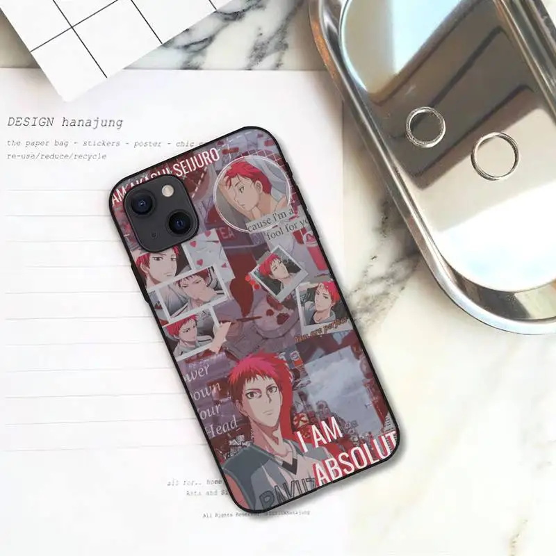 Баскетбольный чехол для телефона Akashi seiпрору Kurokos iPhone 11 12 Mini 13 Pro XS Max X 8 7 6s Plus 5 SE XR -