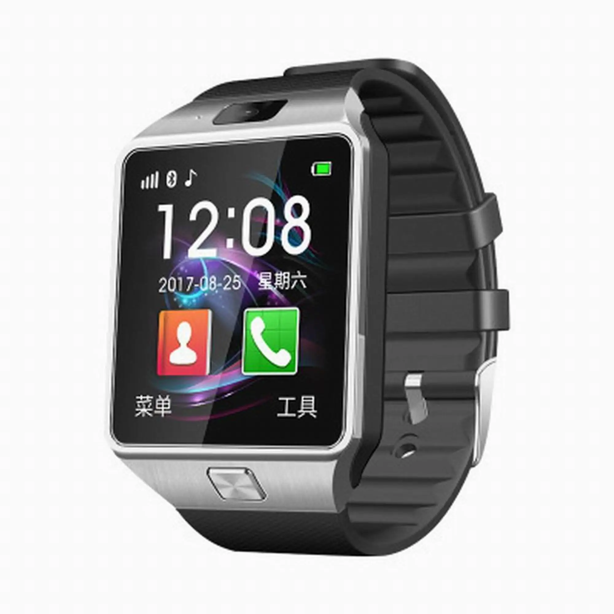 

Reloj DZ09 Smart Watch Support 2G SIM TF Camera Waterproof Wristwatch Phone Large-Capacity SIM SMS Watches For Android Ios Phone