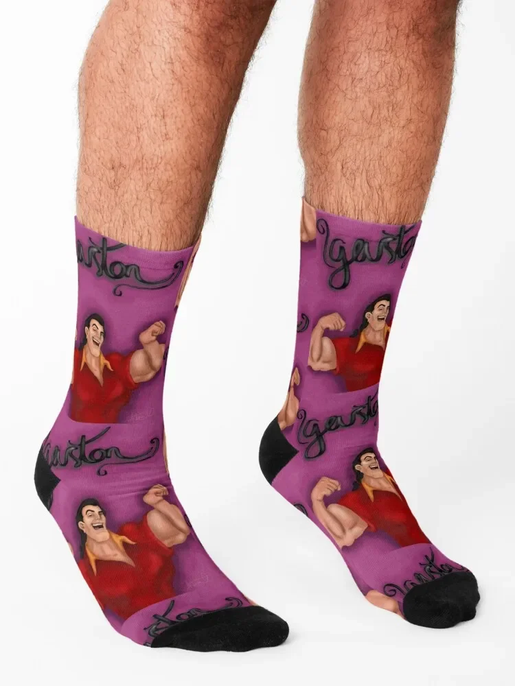 Gaston-Злодеи-сказочные носки с принтом забавные для мужчин и женщин