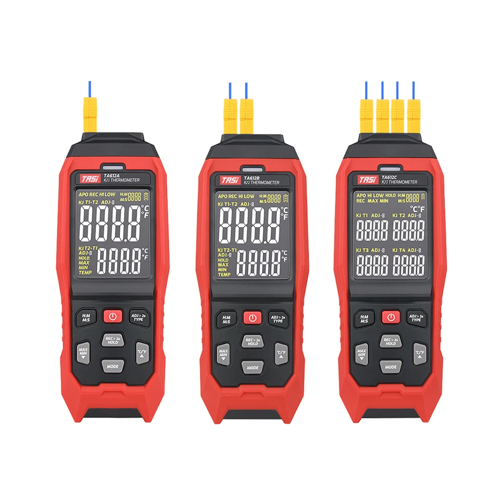 

Contact Digital Thermometer Temperature Tester Meter LCD Screen Display K Thermocouple Measuring Tools