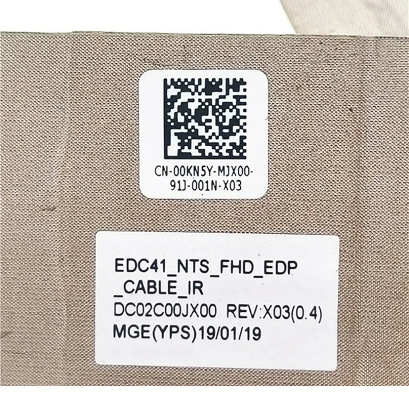 Многофункциональный портативный кабель для экрана Dell Latitude 5400 5401 5410 0KN5Y Dc02c00jx00 30 Pin