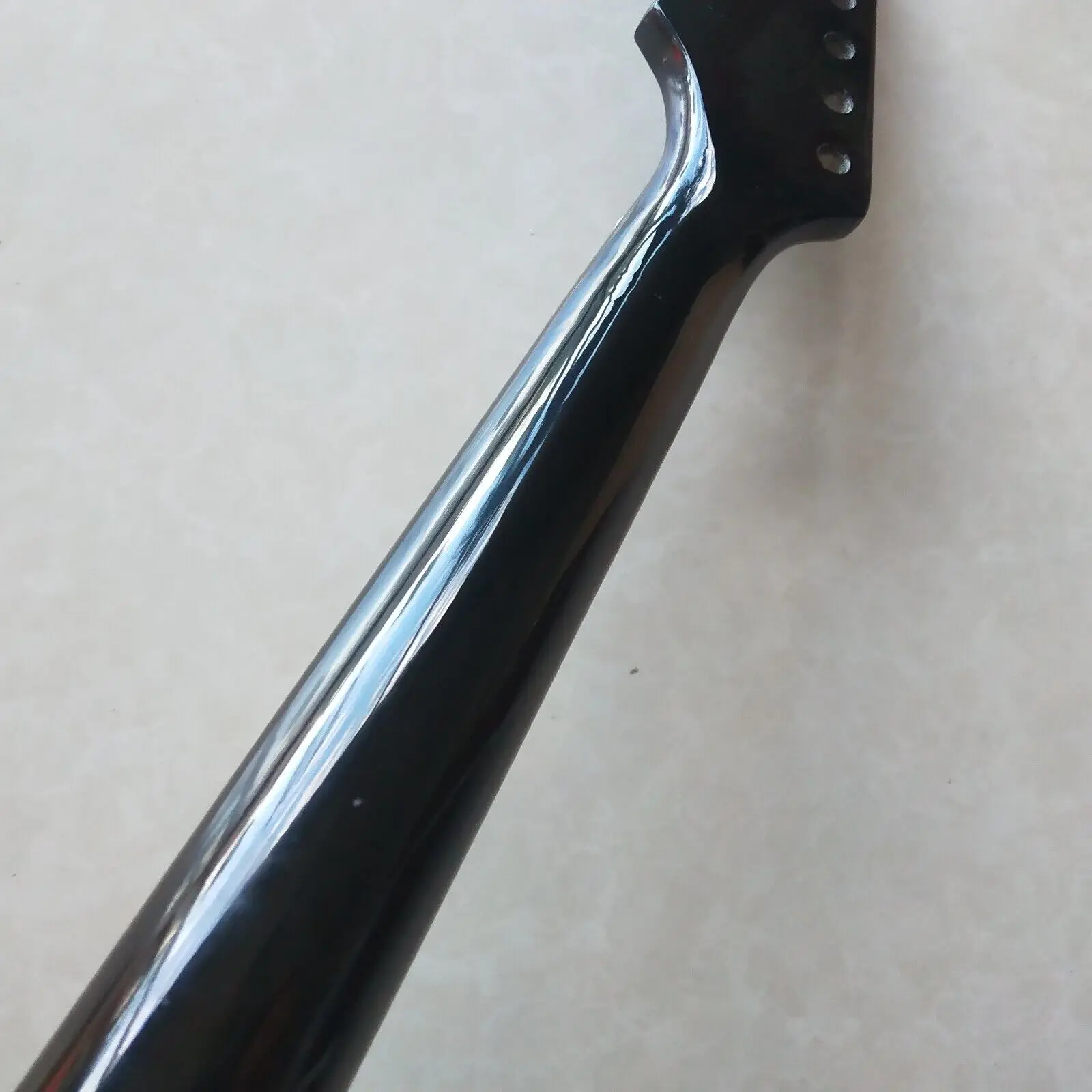 Black Fretless Electric guitar neck 22Fret 25.5